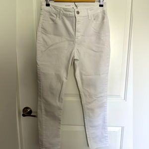White Old Navy High-Rise Jeans